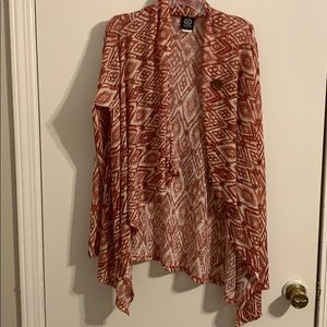 Bobeau Red and White Jacket